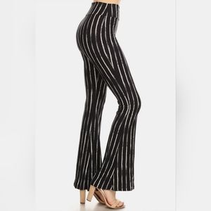 Leggings Depot Striped High Waist Flare Pants Hit the Like ♡ Button For 20% OFF